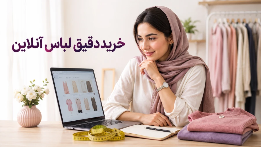 نکات خرید اینترنتی لباس؛ چطور احتمال تعویض و مرجوعی را کمتر کنیم؟ | رینبو شاپ