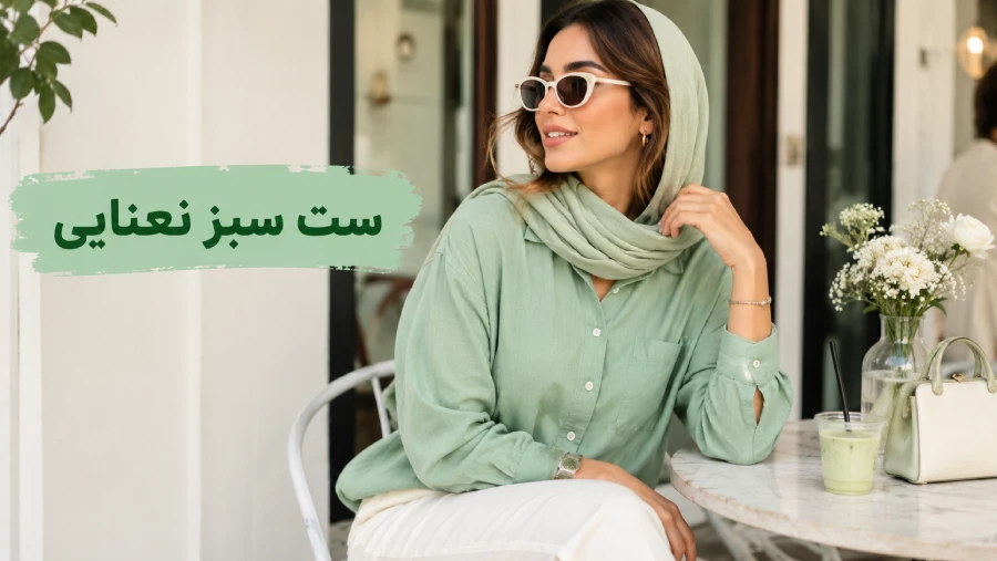 سبز نعنایی با چه رنگی ست می‌شود؟ | رینبو شاپ
