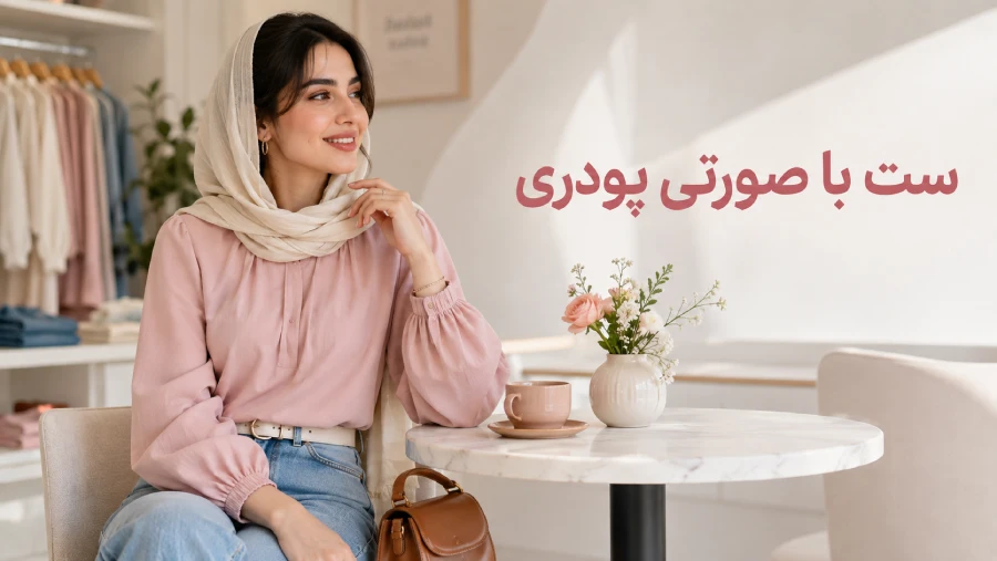 صورتی پودری با چه رنگی ست می‌شود؟ ۸ ترکیب برای استایل روزمره | رینبو شاپ